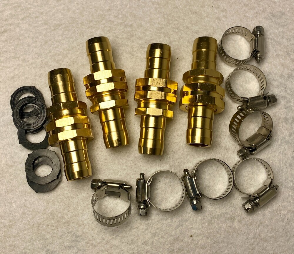 Gardenhose Repair Fittings 4 Set Replacement Connectors NEW